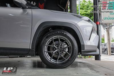 รถ - TOYOTA YARIS CROSS ล้อแม็ก - ORI WHEELS CHAPTER-4 FlowForming V-DARK สเปค -17x8 ET35 5x100 ใช้ยางเดิม