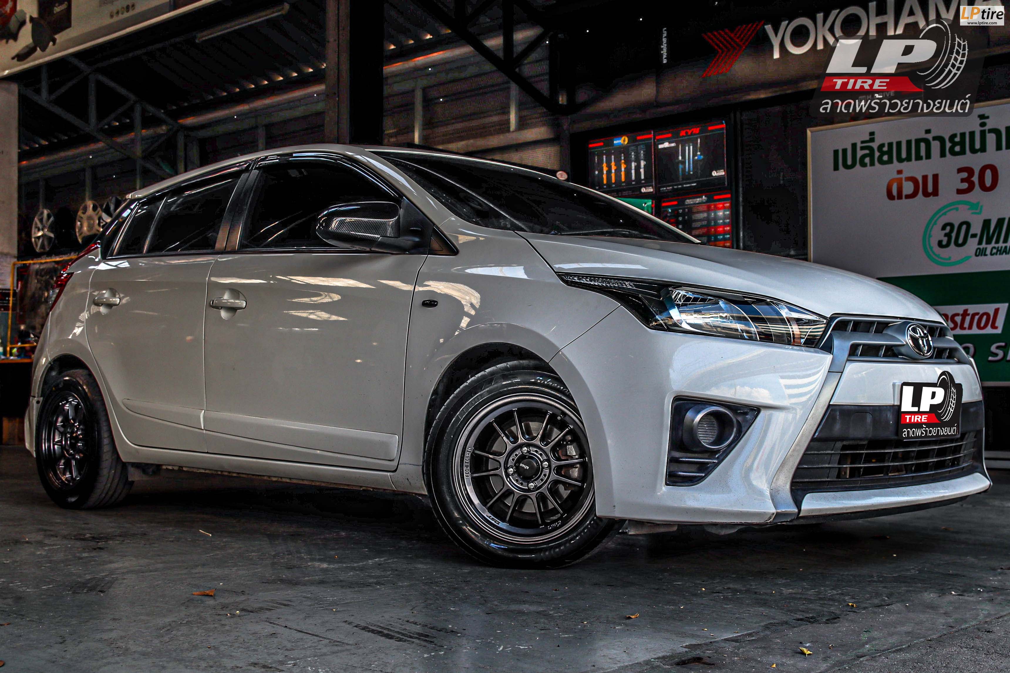 รถ - TOYOTA YARIS ล้อแม็ก - KONIG N781 15x7 ET28 4x100 ไฮเปอร์แบ็ก