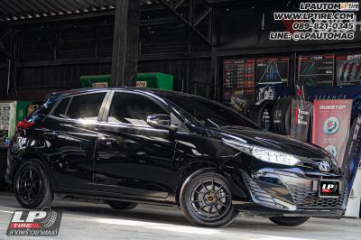 รถ - TOYOTA YARIS ล้อแม็ก - NK Performance NK105N (TC105n) Flowforming DGM สเปค - 15x7 ET35 4x100