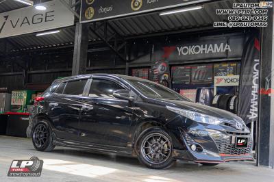 รถ - TOYOTA YARIS ล้อแม็ก -LENSO VENOM V1N FlowForming HD สเปค -15x7 ET35 4x100
ยาง - LENSO D-1CS เบอร์ -195/55-15