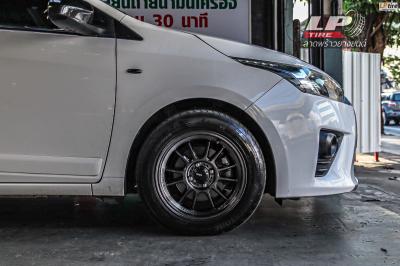 รถ - TOYOTA YARIS ล้อแม็ก - KONIG N781 15x7 ET28 4x100 ไฮเปอร์แบ็ก