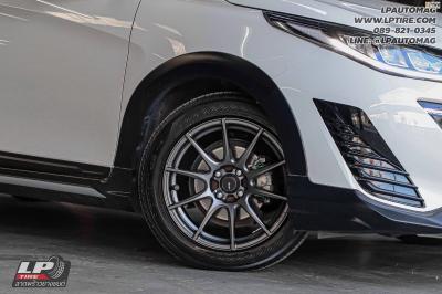 รถ - TOYOTA YARIS ล้อแม็ก - ADVANTI N979 PROTO FlowForming เทากัน สเปค - 16x7 ET35 4x100
( ยางเดิม )