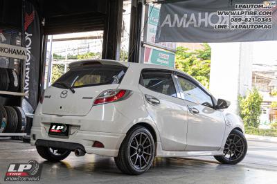 รถ - TOYOTA YARIS&nbsp;ล้อแม็ก- KONIG N781 FlowForming ไฮเปอร์แบ็ก สเปค - 15x7 ET28 4x100
