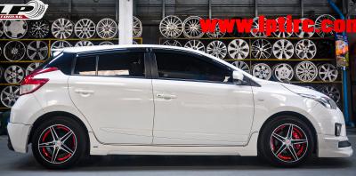 Toyota Yaris + แม็ก TCK 55357G 15นิ้ว + ยาง HANKOOK H308 195/55-15