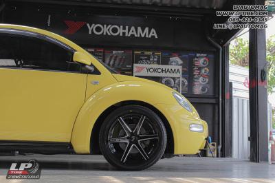 รถ - Volkswagen Beetle ล้อแม็ก -LENSO Jager Craft ดำเงามิลลิ่งก้านเงิน สเปค -17x7.5 ET35 5x100
รัดยาง- ALLIANCE AL30 030Ex เบอร์ - 225/45-17
 