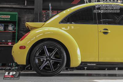 รถ - Volkswagen Beetle ล้อแม็ก -LENSO Jager Craft ดำเงามิลลิ่งก้านเงิน สเปค -17x7.5 ET35 5x100
รัดยาง- ALLIANCE AL30 030Ex เบอร์ - 225/45-17