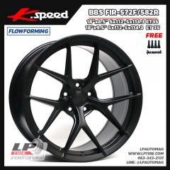 ล้อแม็กลาย BBS FIR-572F/582R FlowForming 9.15 18นิ้ว สีดำด้าน