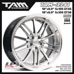 ล้อแม็กTAMลาย VZ(TAM3341) 18นิ้ว สีBCกลึงหน้าเงา