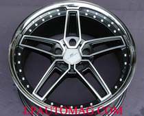 แม็กลาย AC Schnitzer Tyre VIII 19นิ้ว สีดำ หน้าเงา ขอบสแตนเลส