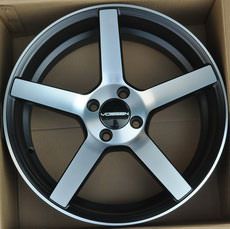 ล้อแม็ก Vossen CV3 17นิ้ว สีดำด้านหน้าเงาด้าน