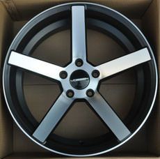 X แม็ก Vossen CV3 หน้า8หลัง9 18นิ้ว สีดำด้านหน้าเงาด้าน