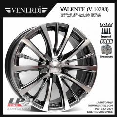 ล้อแม็ก Cosmic Venerdi VALENTE(V-10783) 17นิ้ว สีBlack โครเมี่ยมหน้าเงา