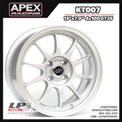 ล้อแม็กAPEXลาย ENKEI KT007 (509) 15นิ้ว สีHyper Silver