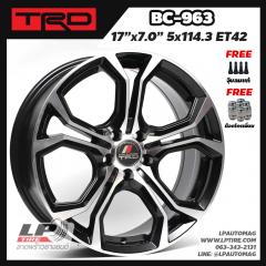 แม็กลายชุดแต่ง SPORT TRD BC-963 17นิ้ว สีดำหน้าเงา