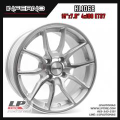 ล้อแม็ก INFERNO HL1068 15นิ้ว สีHyper Silver หน้าเงา