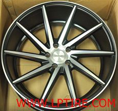 Xแม็กลาย VOSSEN CVT 20นิ้ว สีดำหน้าเงา