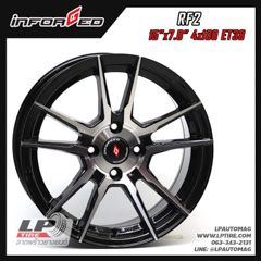 ล้อแม็ก INFORGED RF2 (2225) 15นิ้ว สีดำหน้าเงา