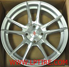 XXXล้อแม็ก INFORGED RF2 (2225) 15นิ้ว สีHyper Silver หน้าเงา