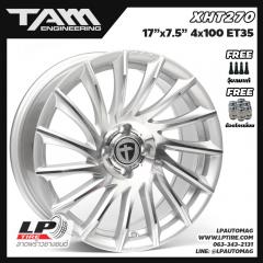 SALES ล้อแม็กTMW XHT270 (BTM-270) 17นิ้ว สีHyper Silver หน้าเงา