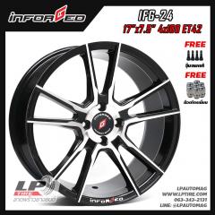 SALES แม็ก INFORGED IFG-24 17นิ้ว สีดำหน้าเงา