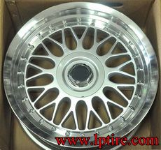 แม็กลาย BBS 1ZX19D 17นิ้ว สีHyper Silver ขอบเงา