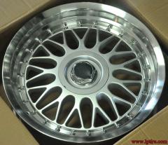 แม็กลาย BBS 1ZX19D 17นิ้ว สีHyper Silver ขอบเงา