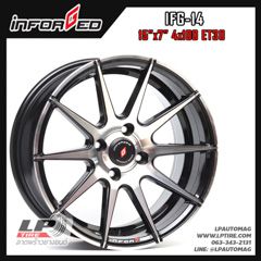 XXXล้อแม็ก INFORGED IFG-14 15นิ้ว สีดำหน้าเงา