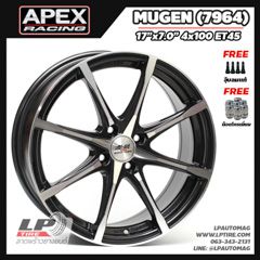 X แม็กลาย MUGEN BC-7964 17นิ้ว สีดำหน้าเงา