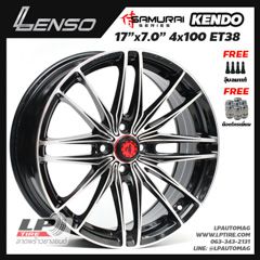 SALES  แม็ก Lenso Samurai SCK 17นิ้ว สีดำหน้าเงา