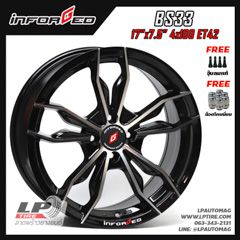 SALES ล้อแม็ก INFORGED BS33 17นิ้ว สีดำหน้าเงา