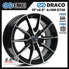 ล้อแม็กแท้ ENKEI DRACO 15นิ้ว สีดำหน้าเงา