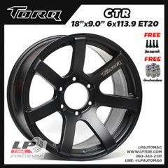 ล้อแม็ก TORQ CTR by Lenso 18นิ้ว สีดำด้าน