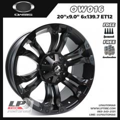 ล้อแม็กลาย OASIS OW016 ลาย Offroad 20นิ้ว สีดำด้าน