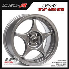 ล้อแม็ก Emotion-R BUDDY 15นิ้ว สีเทาด้าน