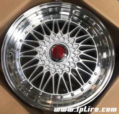 ล้อแม็กลาย BBS-RS 18นิ้ว สีHS ขอบเงา