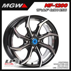 X ล้อแม็ก MGW MF-1200 15นิ้ว สีดำหน้าเงา