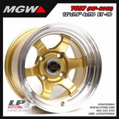 ล้อแม็ก MGW  TG37 (MF-6013)เหลือ2วง 12นิ้ว สีทองขอบเงา