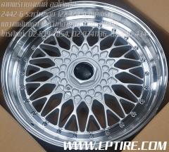 ล้อแม็กลาย BBS RS 18นิ้ว สีบรอนซ์ขอบกระจก