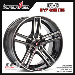 X ล้อแม็ก INFORGED IFG-16 (2210) 15นิ้ว สีดำหน้าเงา