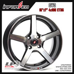 XXXล้อแม็ก INFORGED CV3 15นิ้ว สีดำหน้าเงา