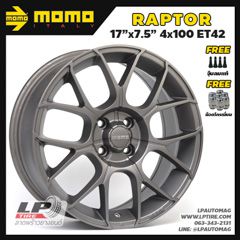 ล้อแม็ก MOMO แท้ รุ่น RAPTOR H701 17นิ้ว สีเทาด้าน