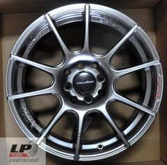 Xล้อแม็กแท้ LENSO PROJECT-D-SPEC-F 16นิ้ว สีไฮเปอร์ซิลเวอร์ HS