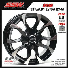 แม็กลาย Wolf Race Euro Sport 15” 15นิ้ว สีดำหน้าเงา