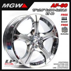 ล้อแม็ก MGW AF-60 17นิ้ว สีโครเมี่ยม