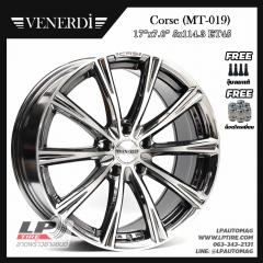 Xล้อแม็กCosmic Venerdi Corse(MT-019) 18นิ้ว สีแบล็คโคม