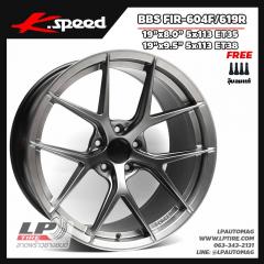 ล้อแม็กลาย BBS FIR-604F/619R 19นิ้ว สีคาร์บอนเกรย์