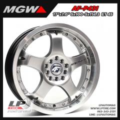 ล้อแม็ก MGW AF-P431 17นิ้ว สีHyper Silverขอบเงา