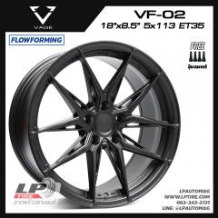 ล้อแม็ก VAGE Wheels รุ่น VF02 FlowForming 8.5kg 18นิ้ว สีAlumite Black