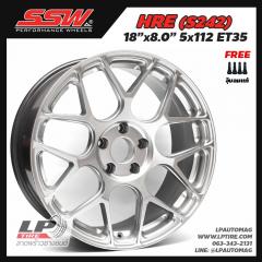 ล้อแม็ก SSW ลาย HRE(S242) 18นิ้ว สีHyper Silver