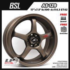 SALES ล้อแม็กลาย RS GT (AS 129) 17นิ้ว สีCopper